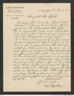 Nachlass Franz Steindachner, Brief von Carl Siggelkow an Franz Steindachner (26.01.1909), Inv.Nr. 480.01, Seite 1